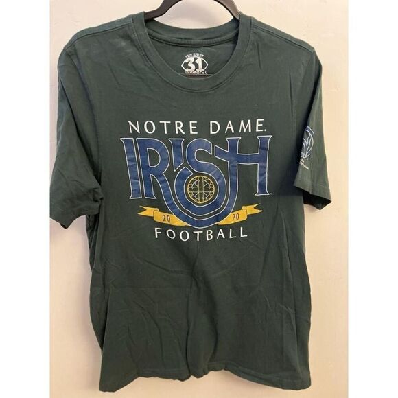 Notre Dame fighting Irish 2020 football tshirt large - Picture 1 of 6